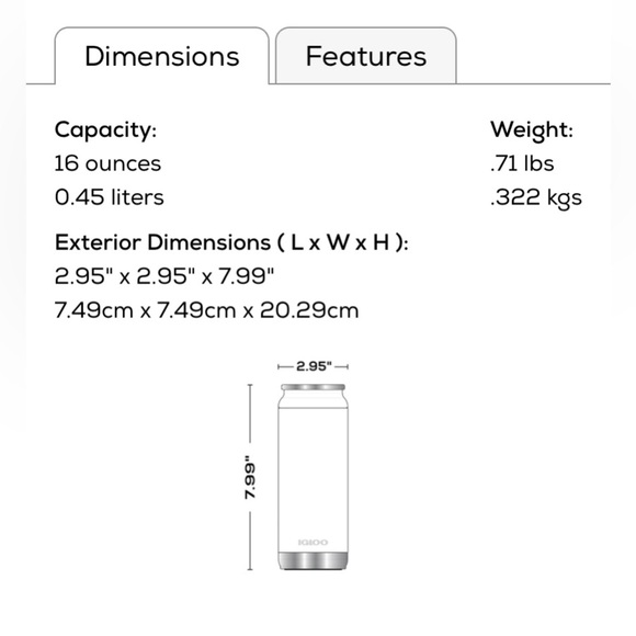 Iron Maiden Band 16 oz TumblerThe Trooper Stainless Steel Igloo Can New - Picture 12 of 12